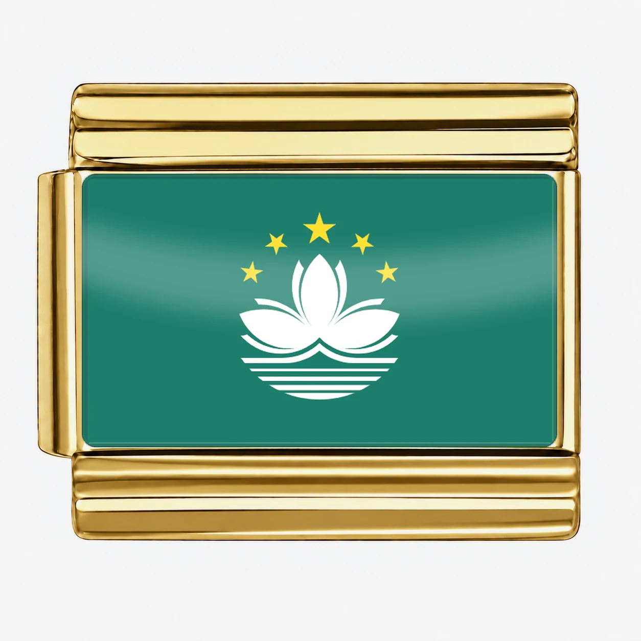 Macau Flag - Gold