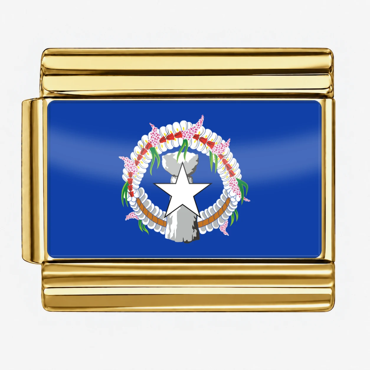 Northern Mariana Islands Flag - Gold