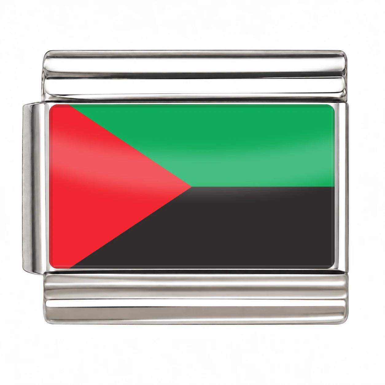 Martinique Flag - Silver
