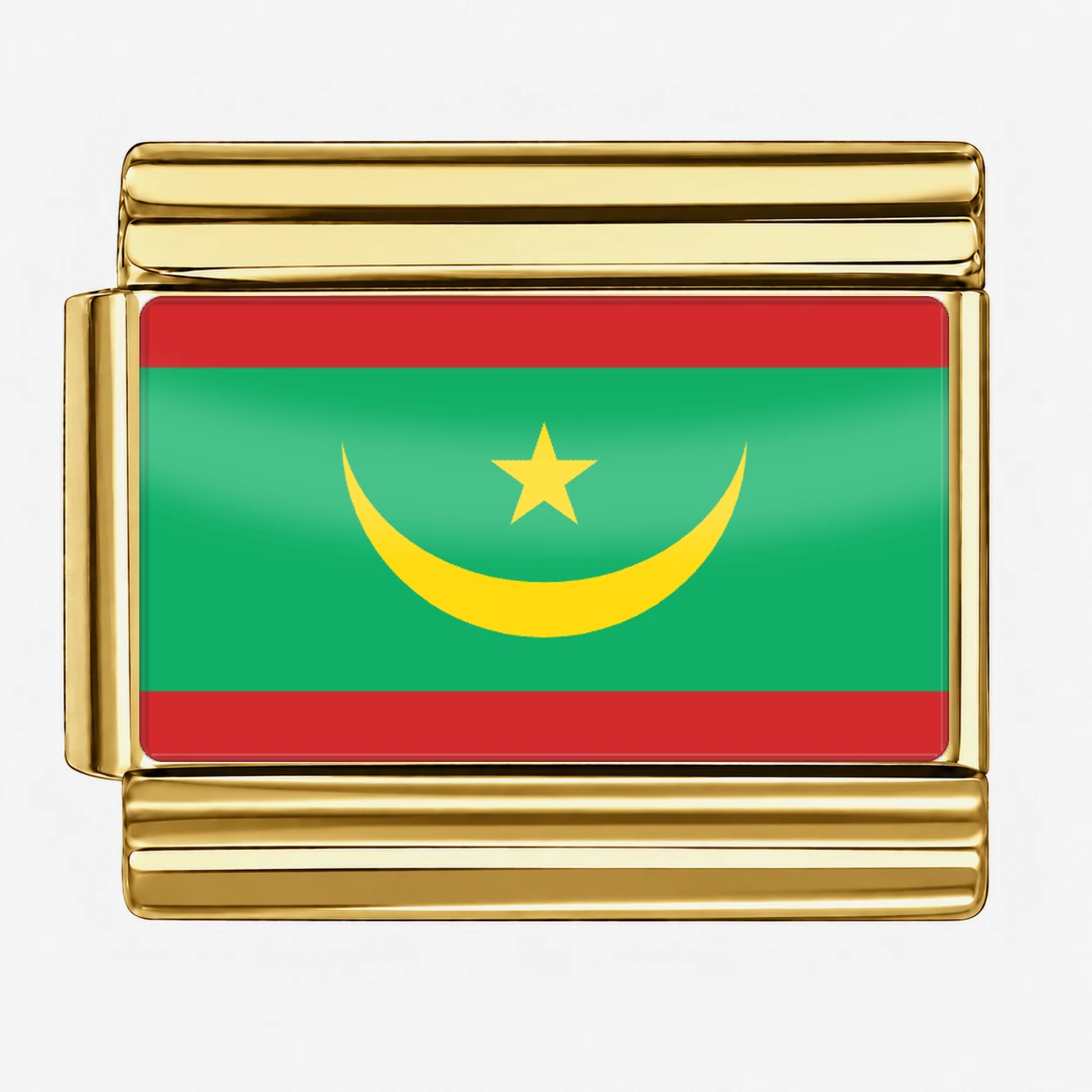 Mauritania Flag - Gold