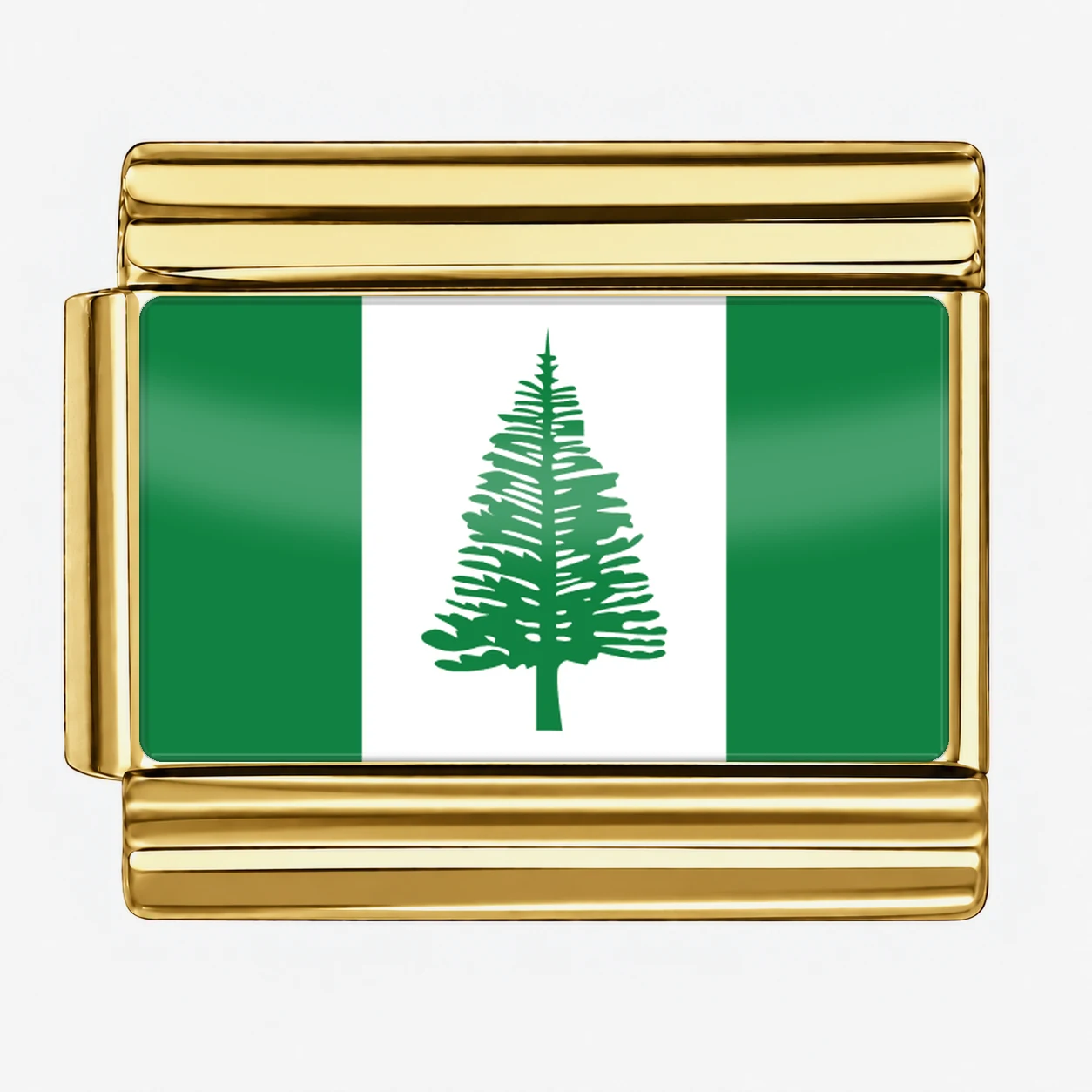Norfolk Island Flag - Gold