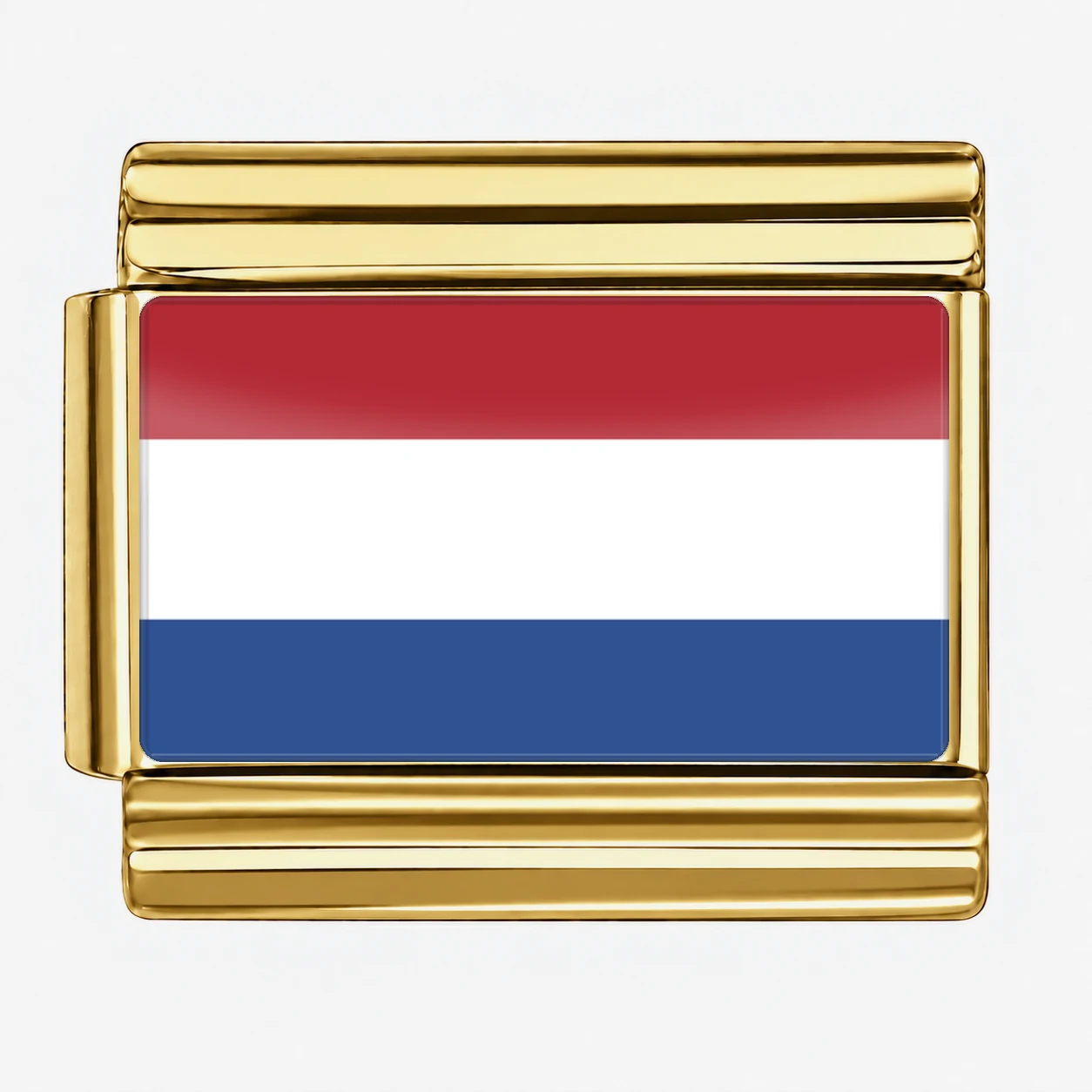 Netherlands Flag - Gold