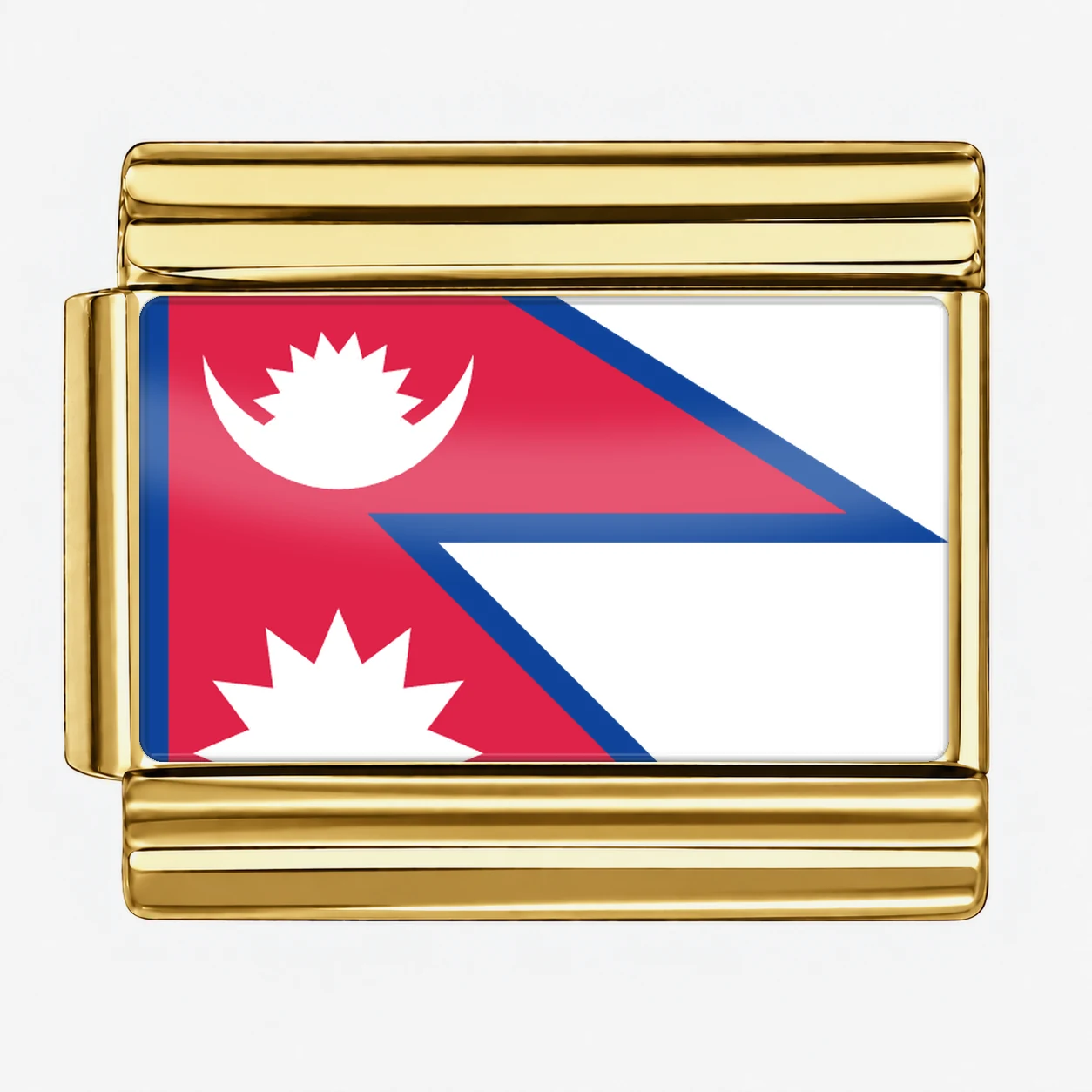 Nepal Flag - Gold