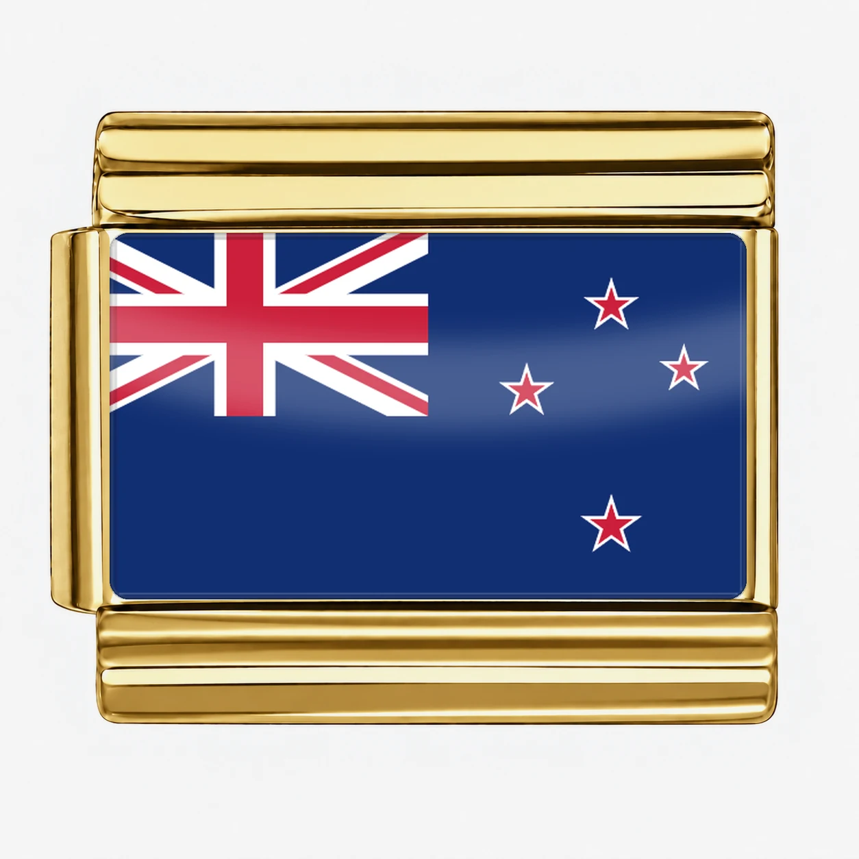 New Zealand Flag - Gold
