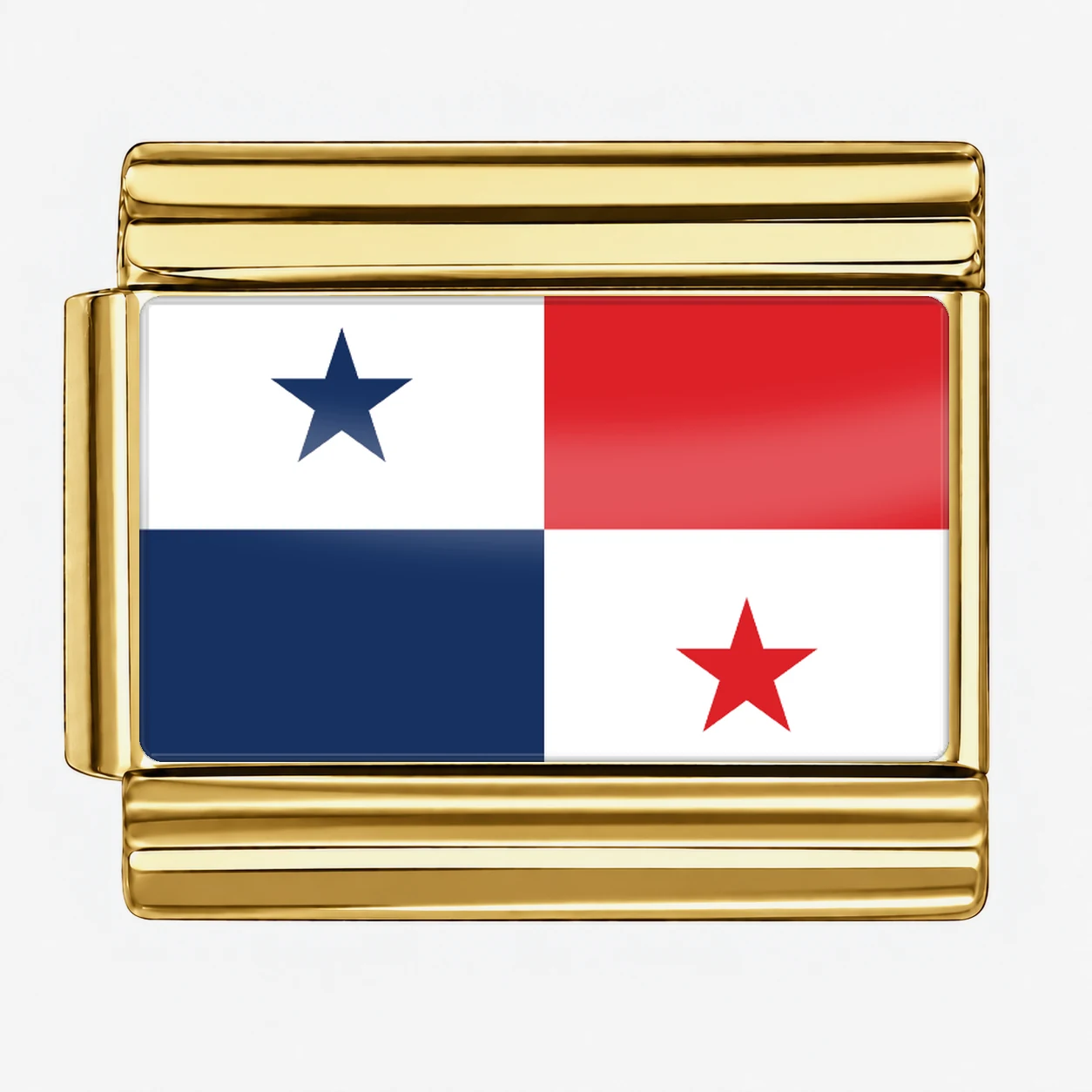 Panama Flag - Gold