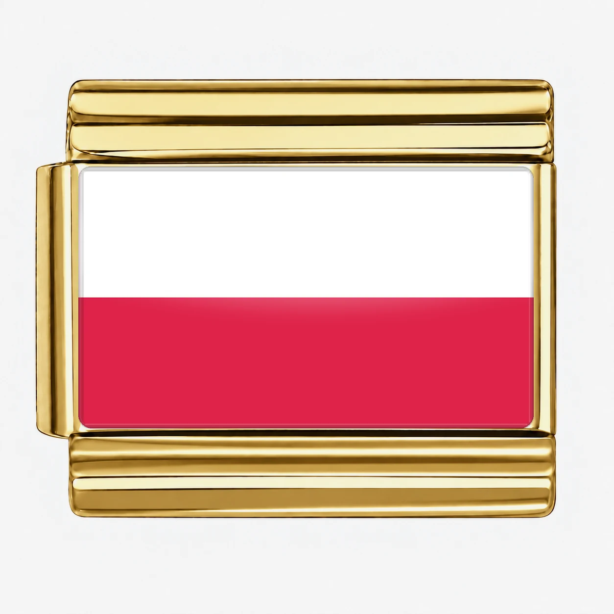 Poland Flag - Gold