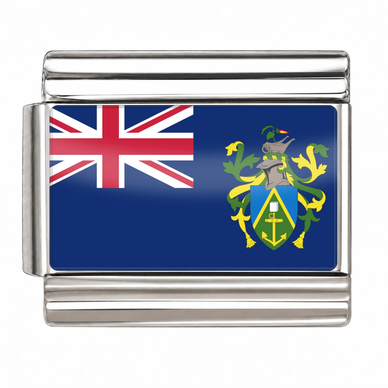 Pitcairn Islands Flag - Silver