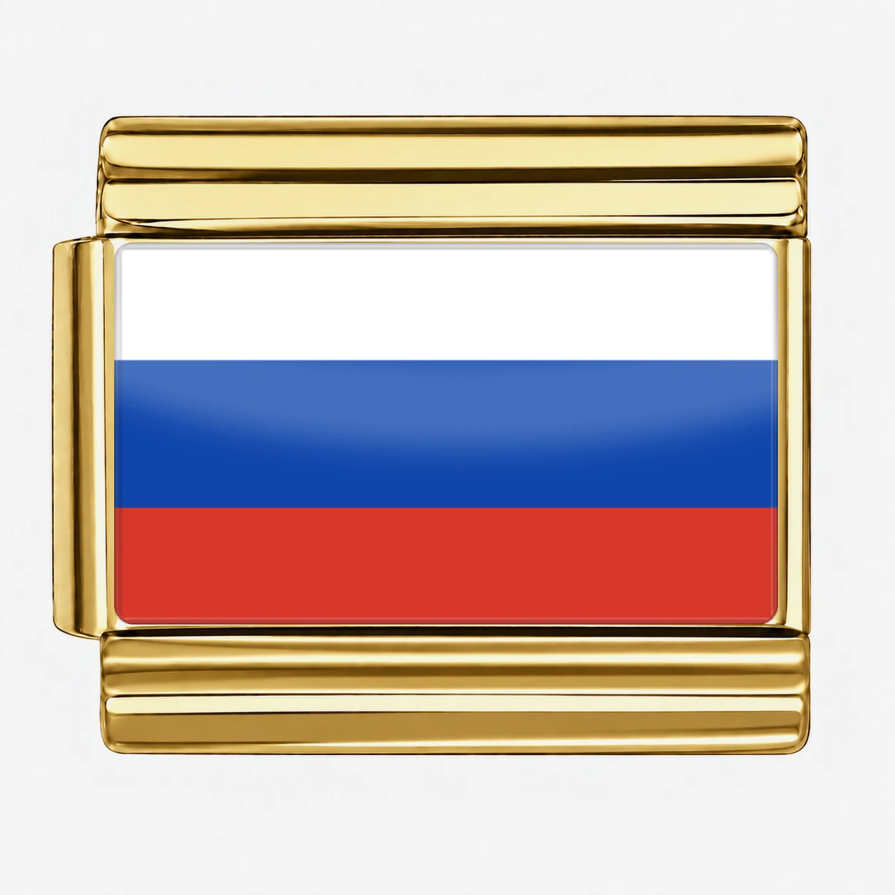 Russia Flag - Gold