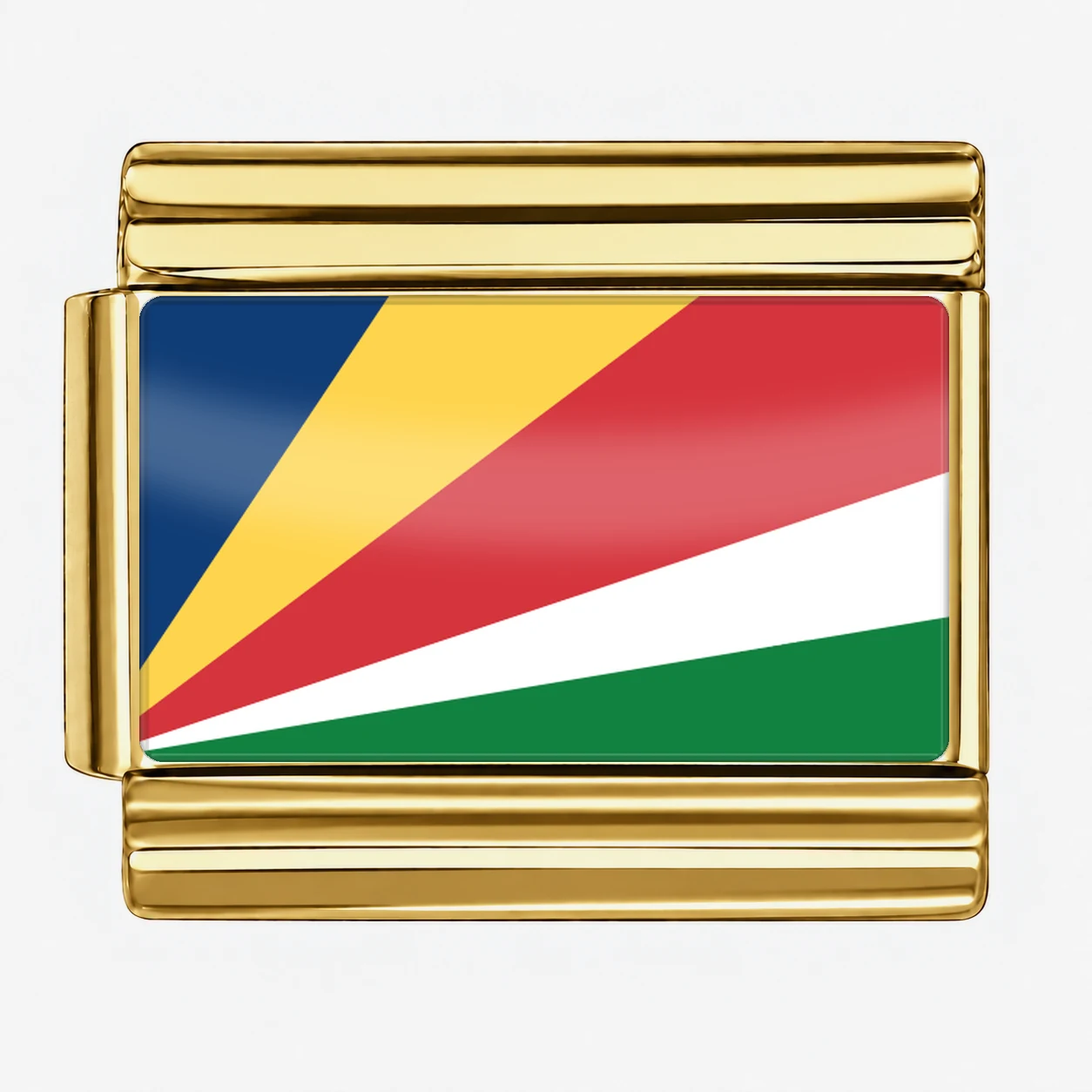 Seychelles Flag - Gold