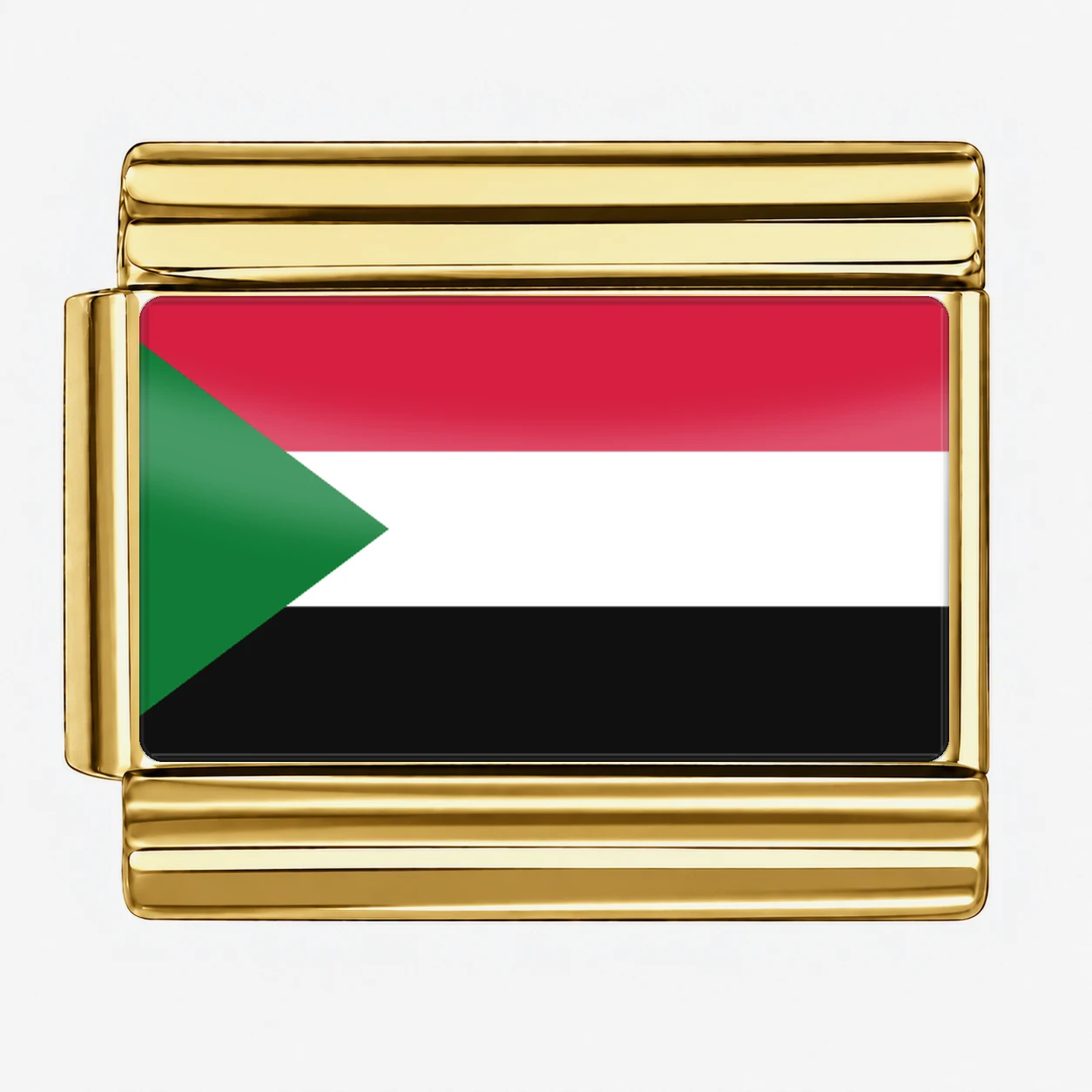 Sudan Flag - Gold