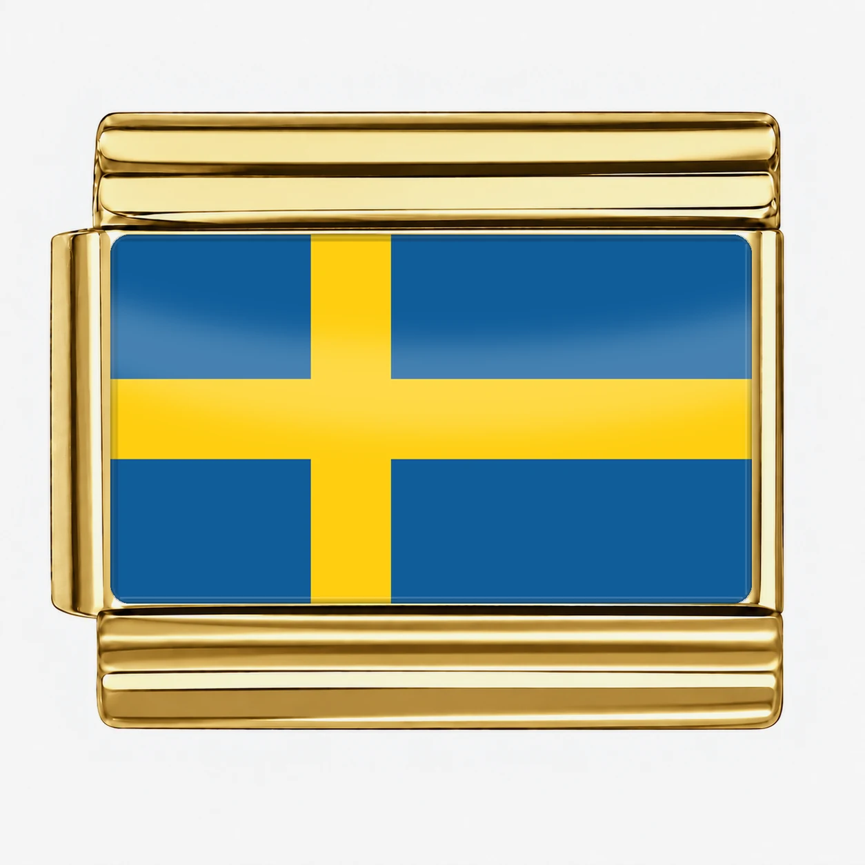 Sweden Flag - Gold