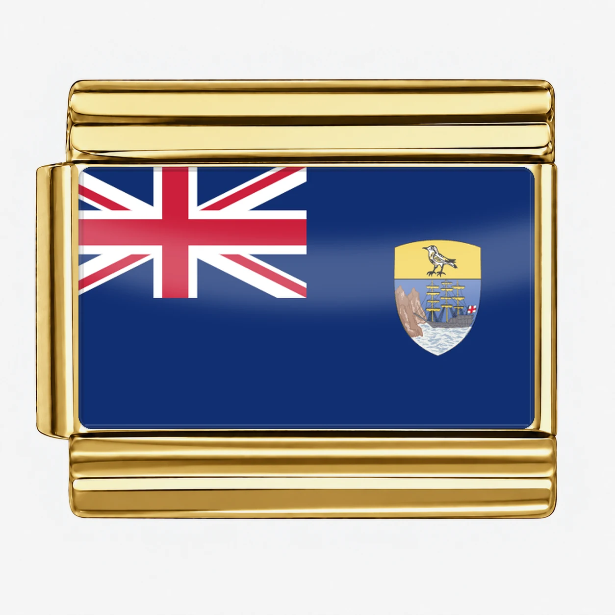 Saint Helena, Ascension and Tristan da Cunha Flag - Gold
