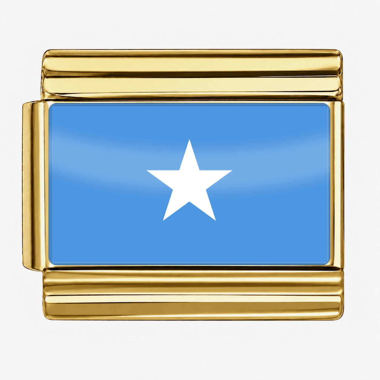 Somalia Flag - Gold