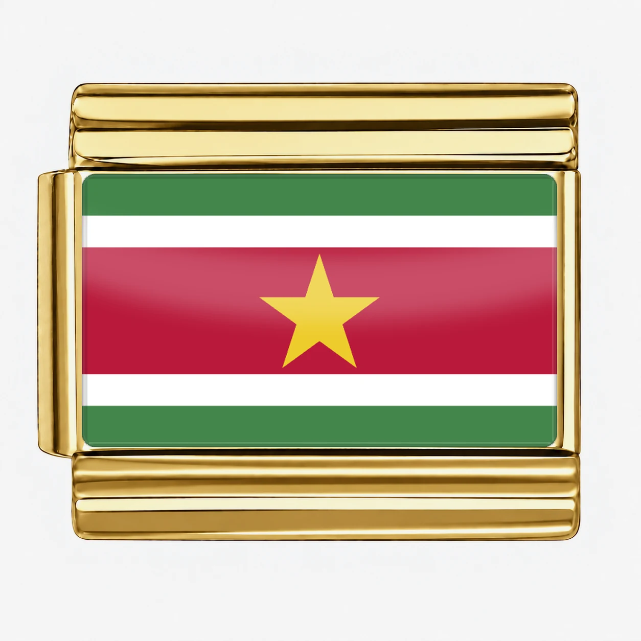 Suriname Flag - Gold