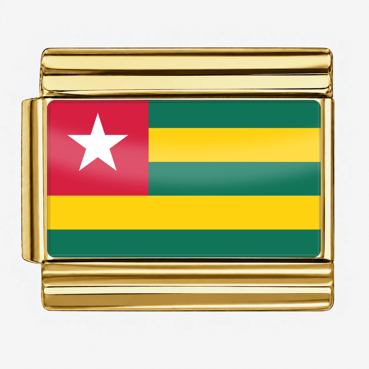 Togo Flag - Gold