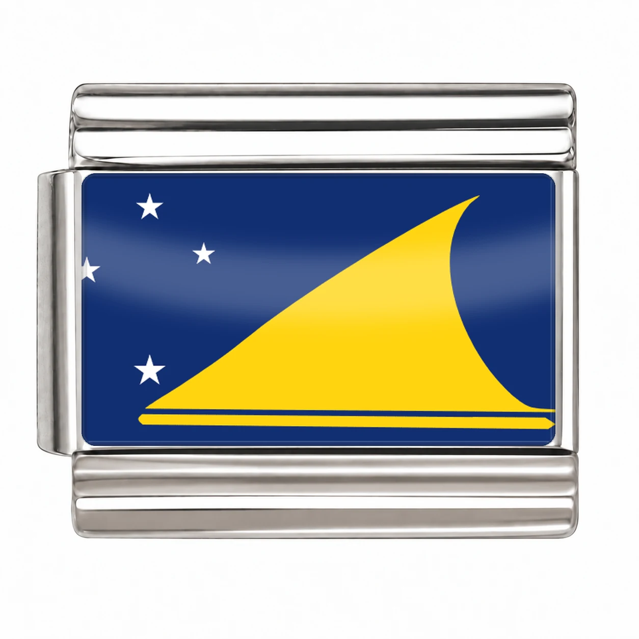 Tokelau Flag - Silver