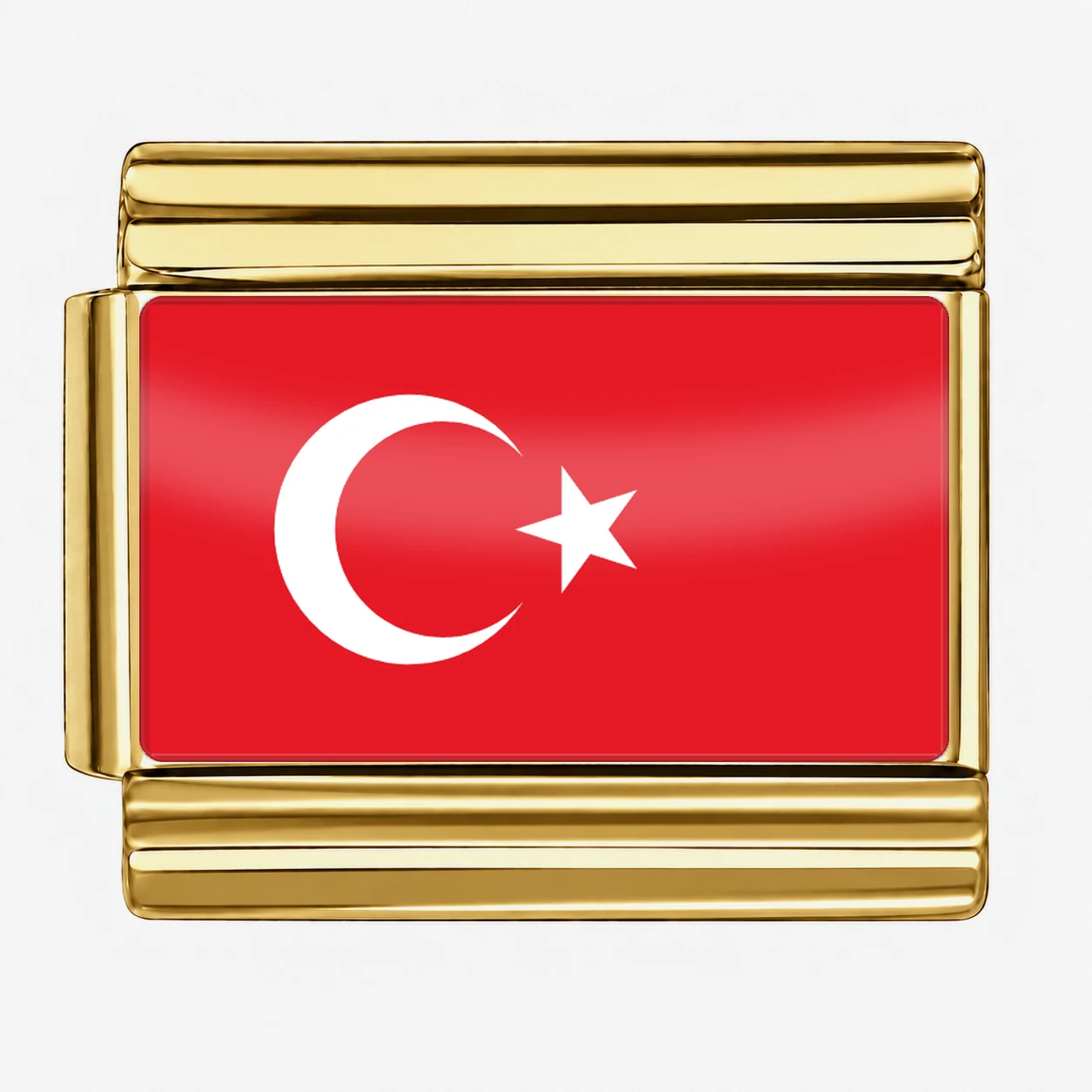 Turkey Flag - Gold