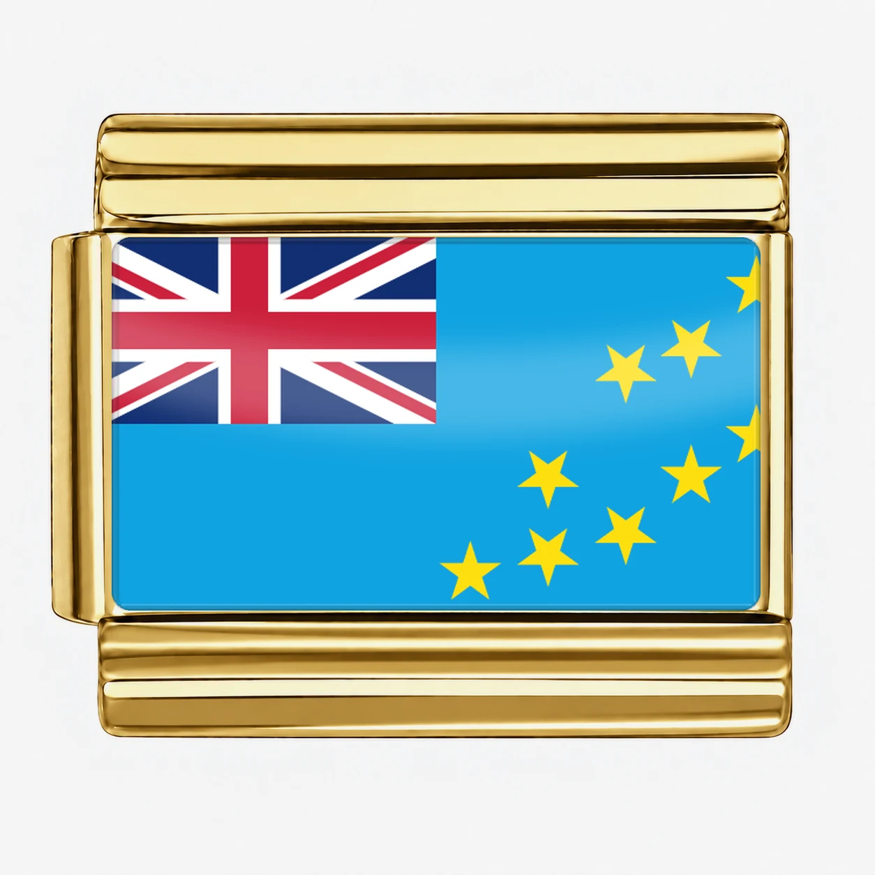 Tuvalu Flag - Gold