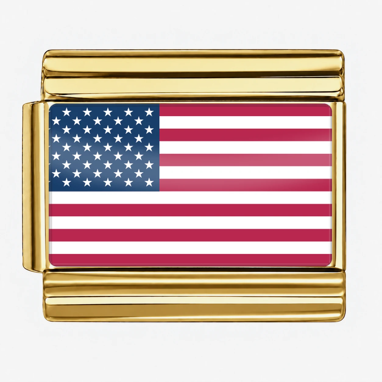 United States Minor Outlying Islands Flag - Gold