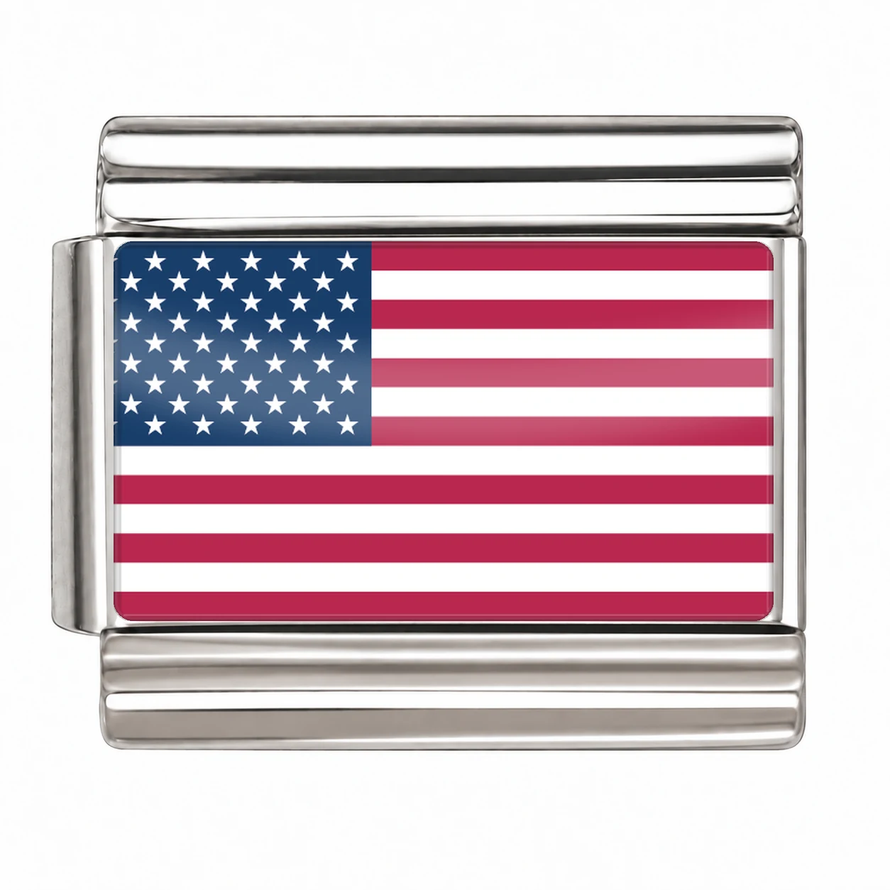 United States Minor Outlying Islands Flag - Silver