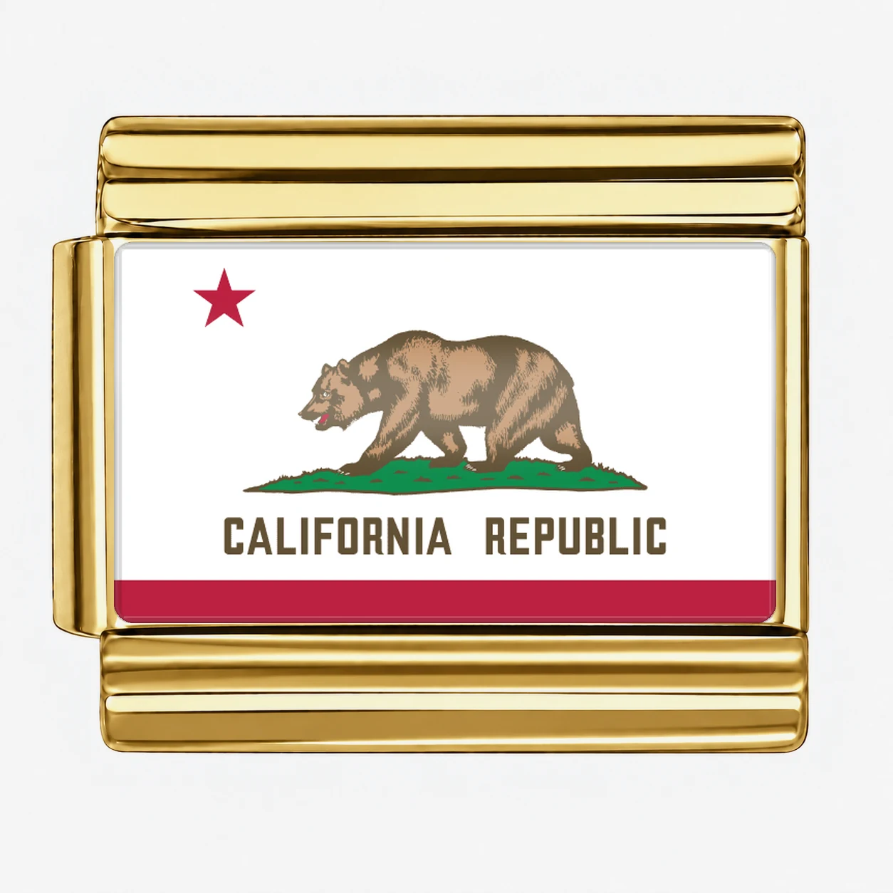 California State Flag for - Gold