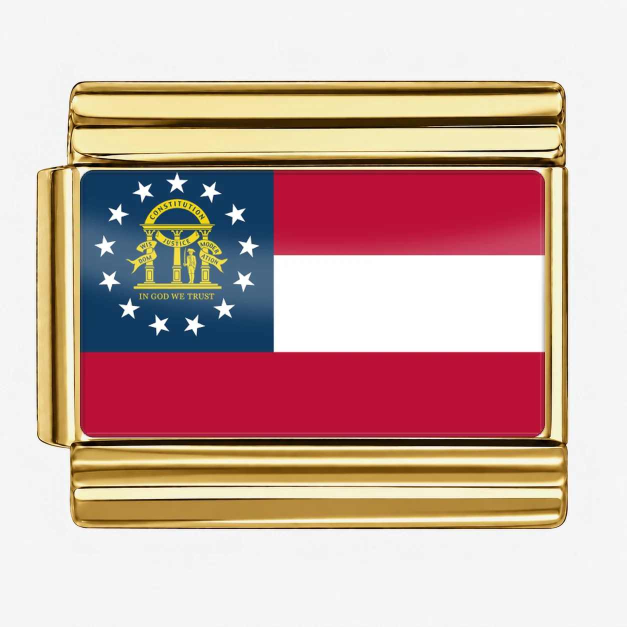 Georgia State Flag for - Gold