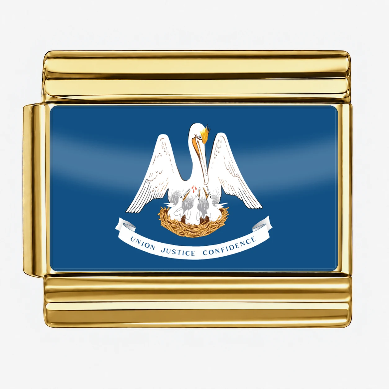 Louisiana State Flag for - Gold