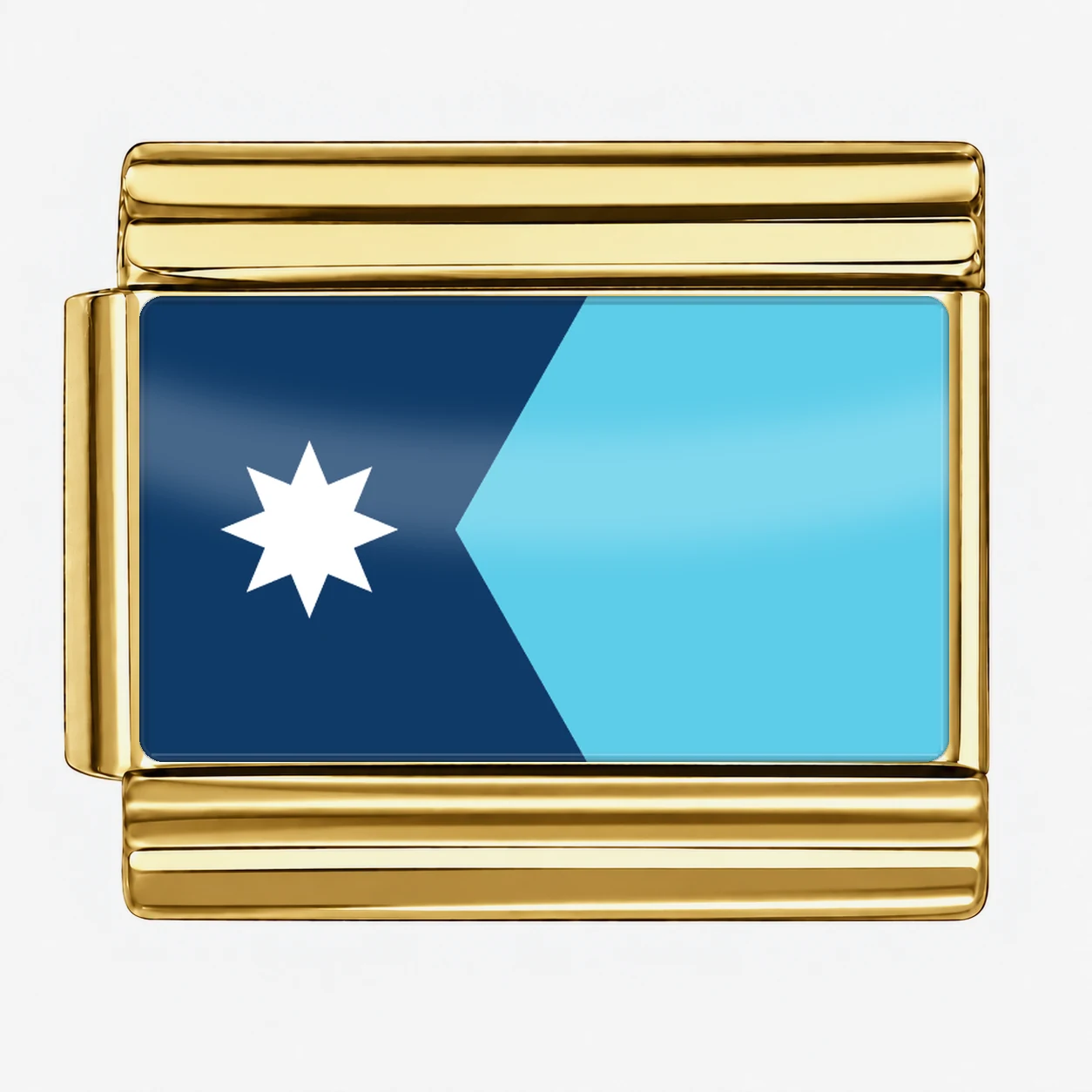 Minnesota State Flag for - Gold