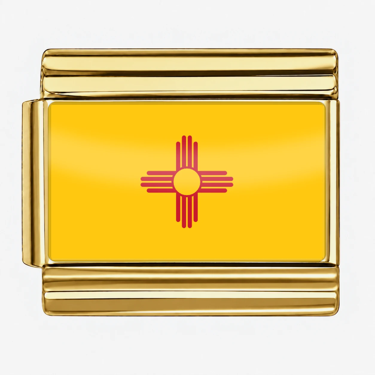 New Mexico State Flag for - Gold