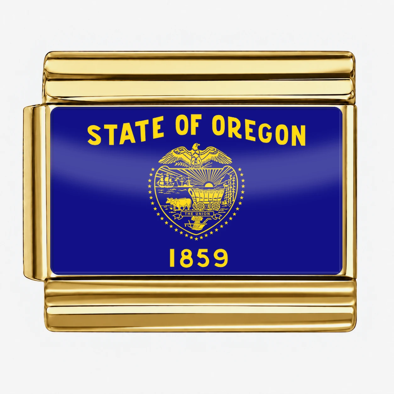 Oregon State Flag for - Gold