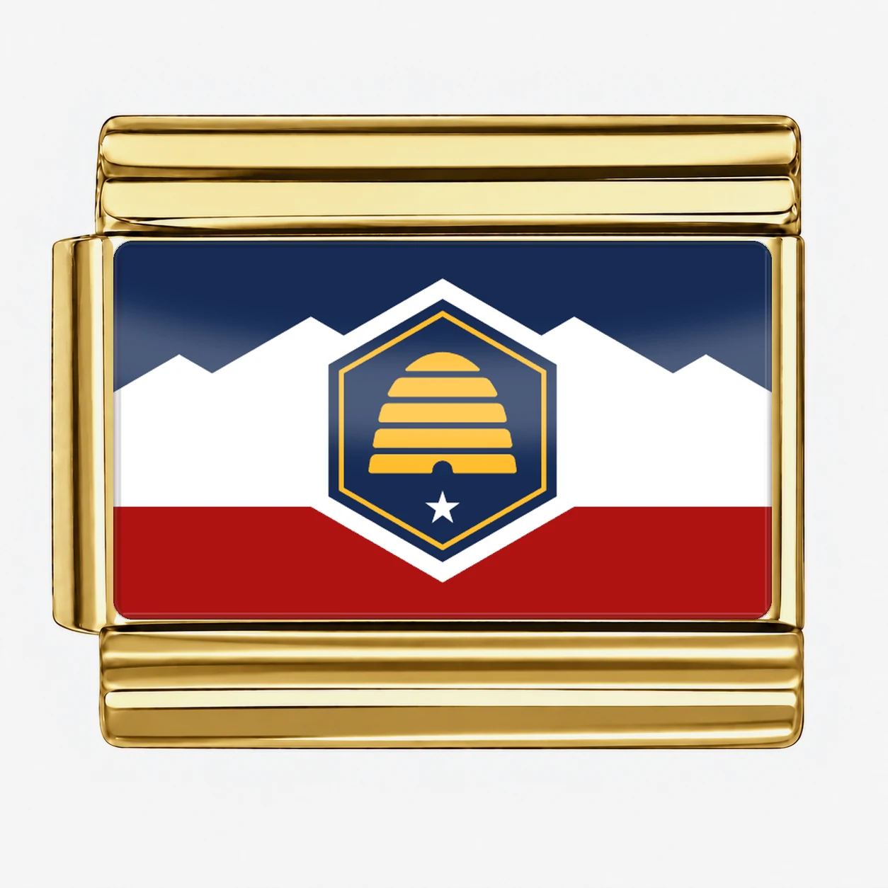 Utah State Flag for - Gold