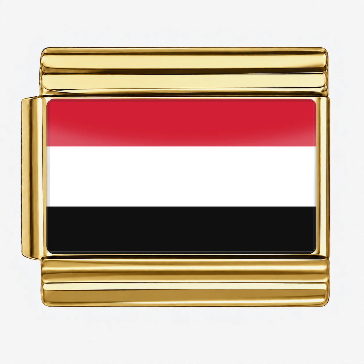 Yemen Flag - Gold