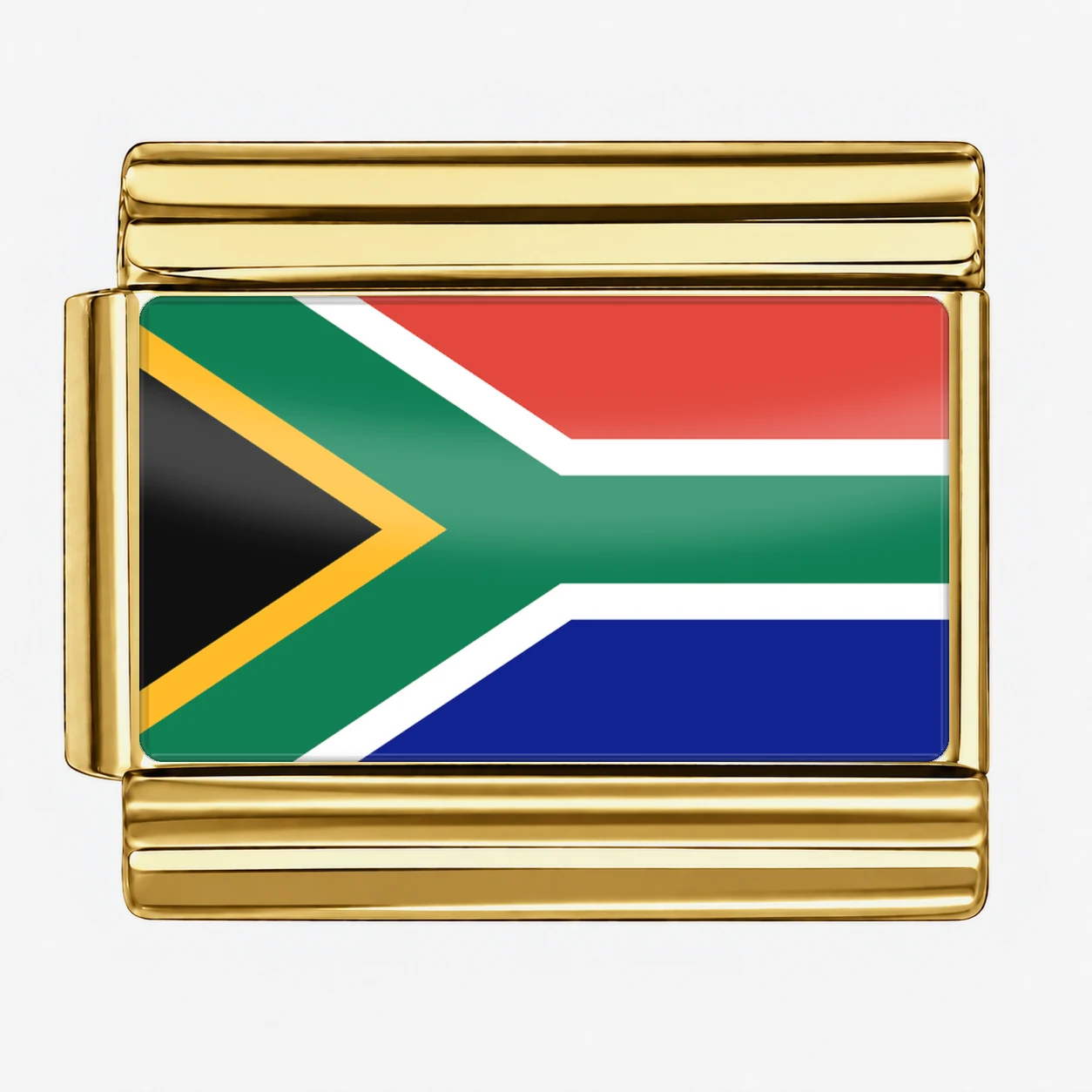 South Africa Flag - Gold